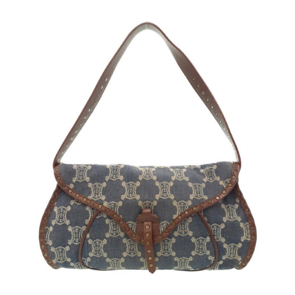 Celine Paris Macadam Shoulder Bag